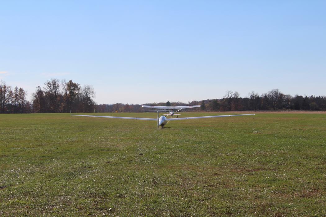 glider before liftoff